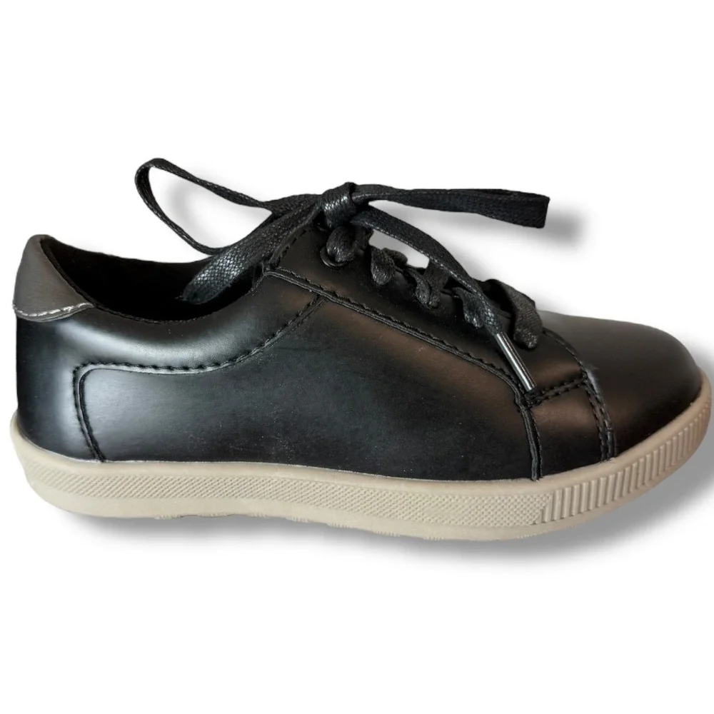 Deer Stags Joshua Black Sneakers Shoes Kids Size 13M Lace Up